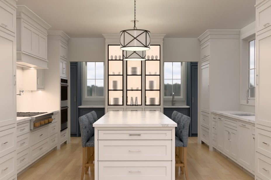 Dining room rendering